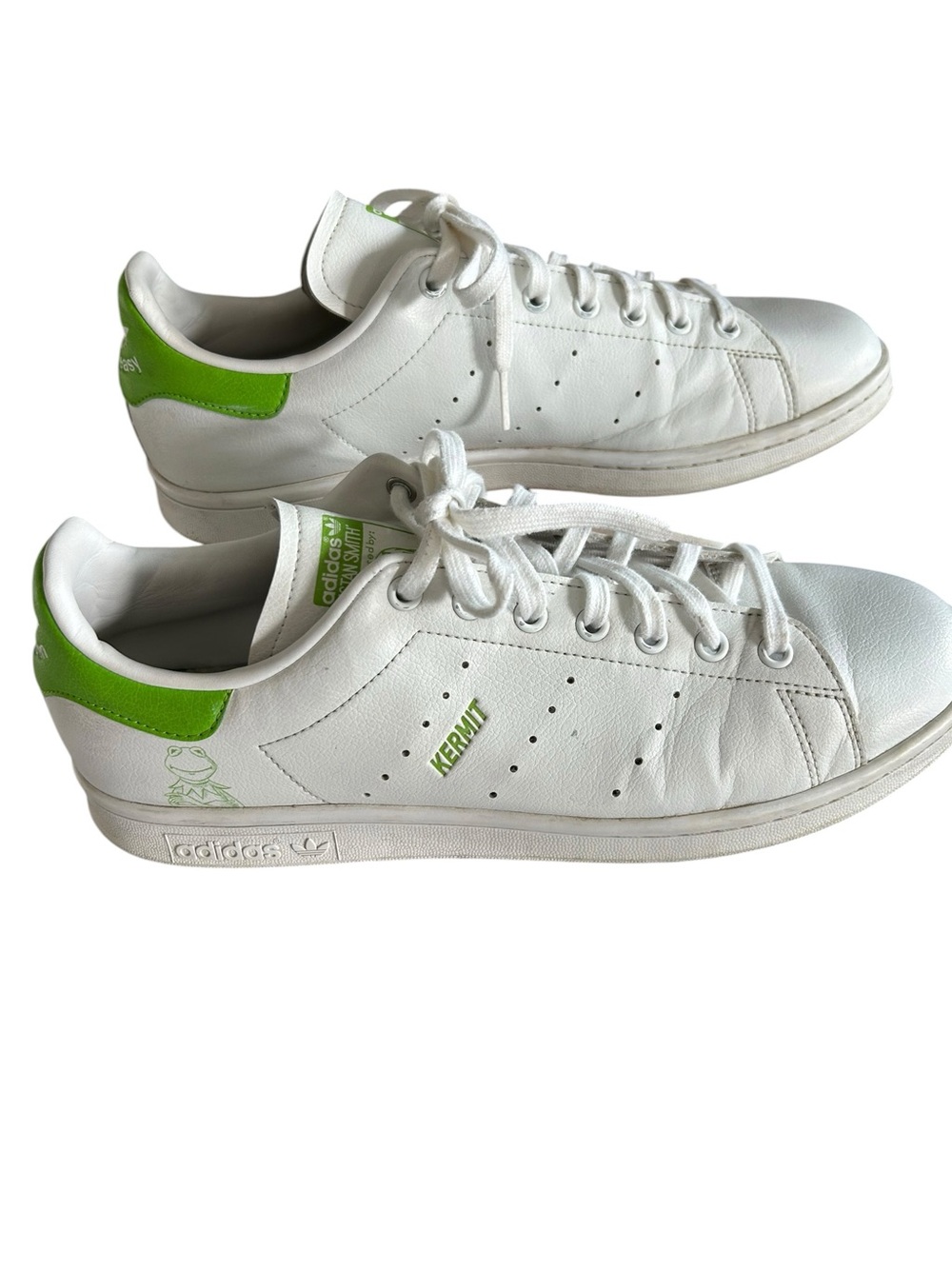 Adidas Stan Smith Limited Edition KERMIT THE FROG Leather Sneakers Mens 11.5